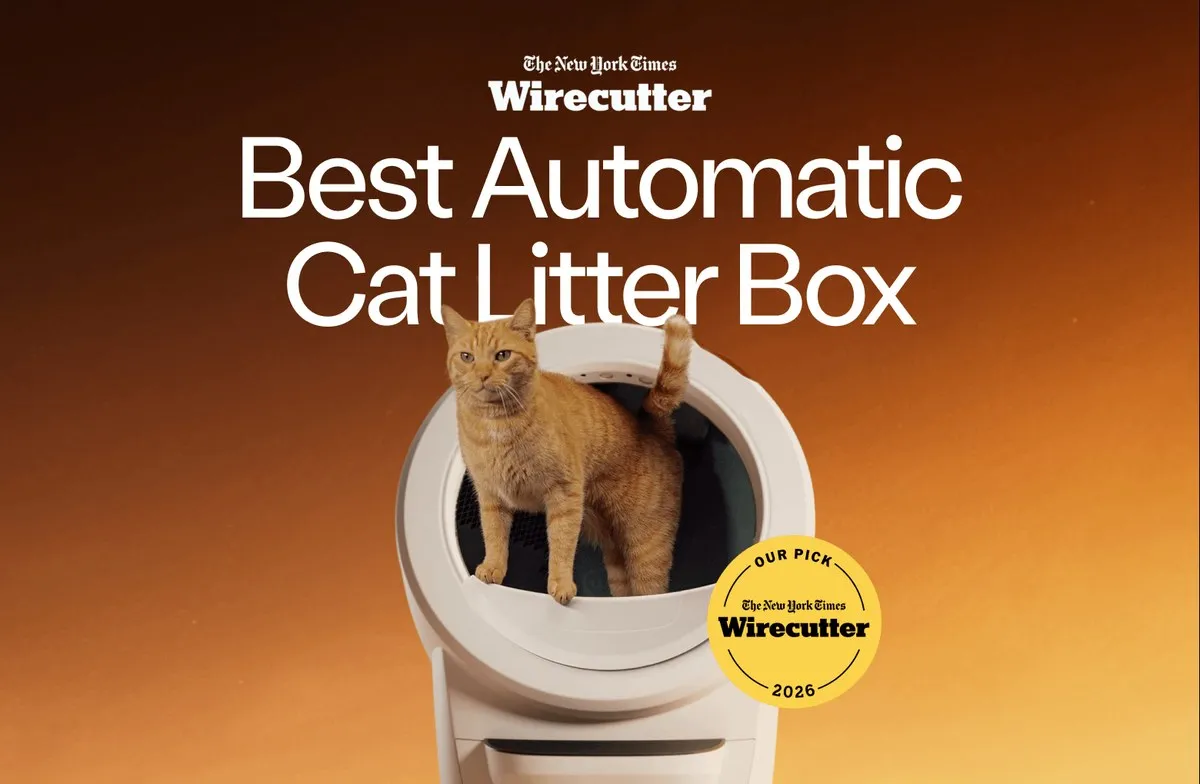 Official Whisker Litter-Robot 4 gallery photograph from the maker's own product page, used here because this article compares that maker's Better Business Bureau complaint file with its Trustpilot profile