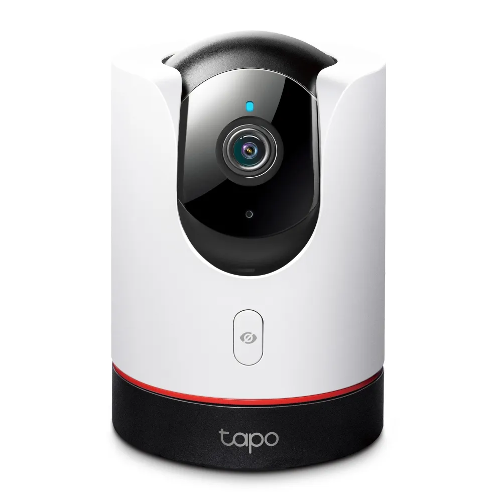 TP-Link Tapo C225 2K pan/tilt pet camera with color night vision, no subscription required